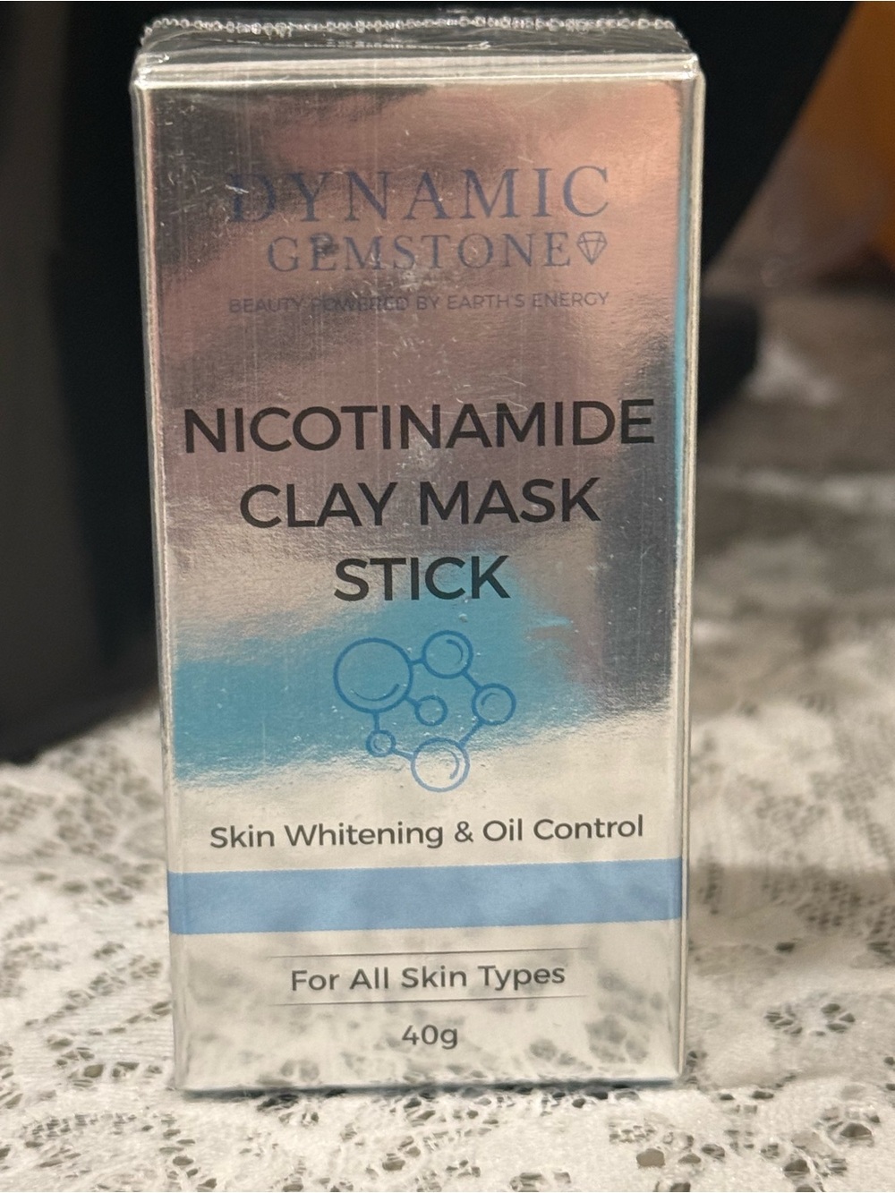 Dynamic gemstone Nicotinamide Clay Mask Stick
